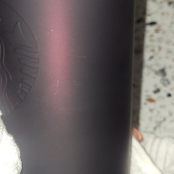 RARE! Starbucks 2019 matte plum tumbler! - Picture 6 of 7